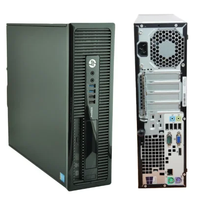 PC de Escritorio HP 400 G2 | Intel Core i5-4570T | 8GB RAM | HDD 500GB | Económico y Funcional